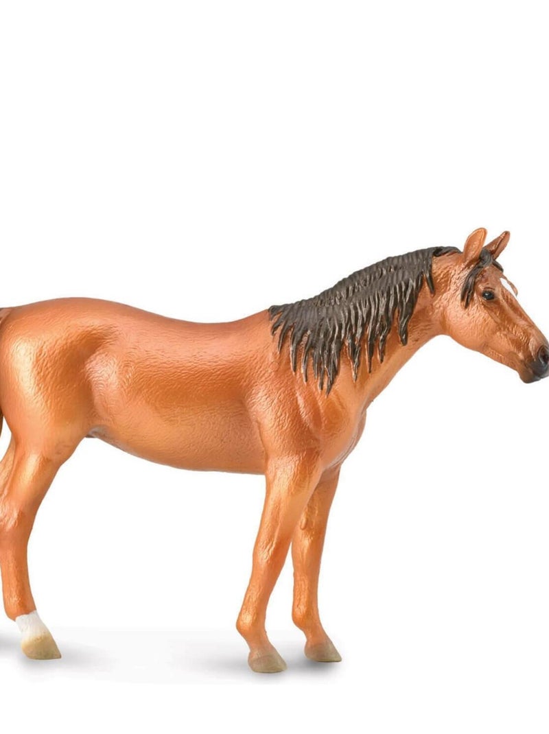 Figurine Cheval Deluxe: Jument Russe Marron N/A - Kiabi