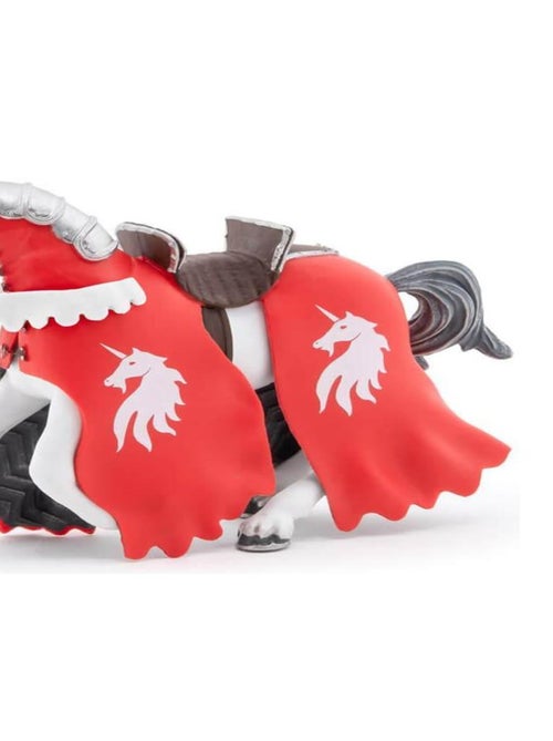Figurine Cheval du chevalier licorne à la lance - Kiabi