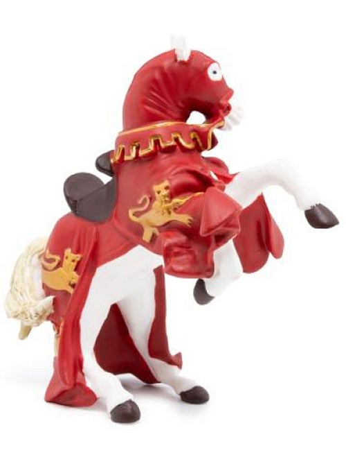 Figurine Cheval du Roi Richard rouge (sans chevalier) - Kiabi