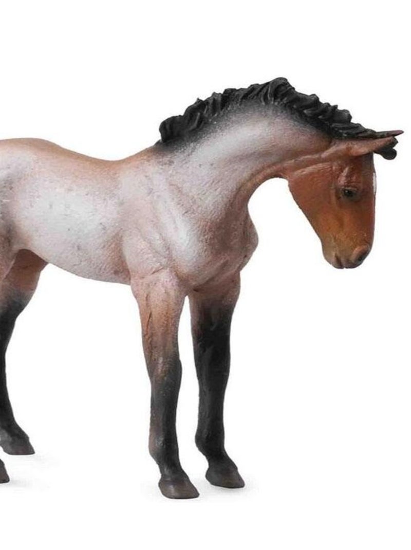 Figurines Collecta Figurine Cheval : Jument Mustang baie rouan pas cher