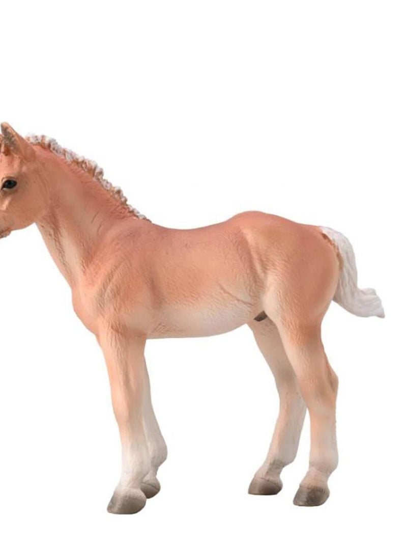 Figurine Cheval : Poulain Noriker Flaxen Alezan N/A - Kiabi