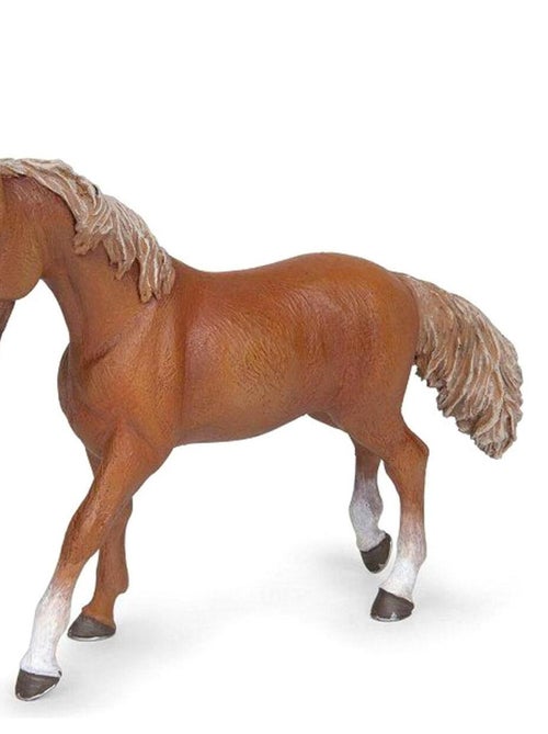 Figurine Cheval pur-sang anglais alezan : Jument - Kiabi