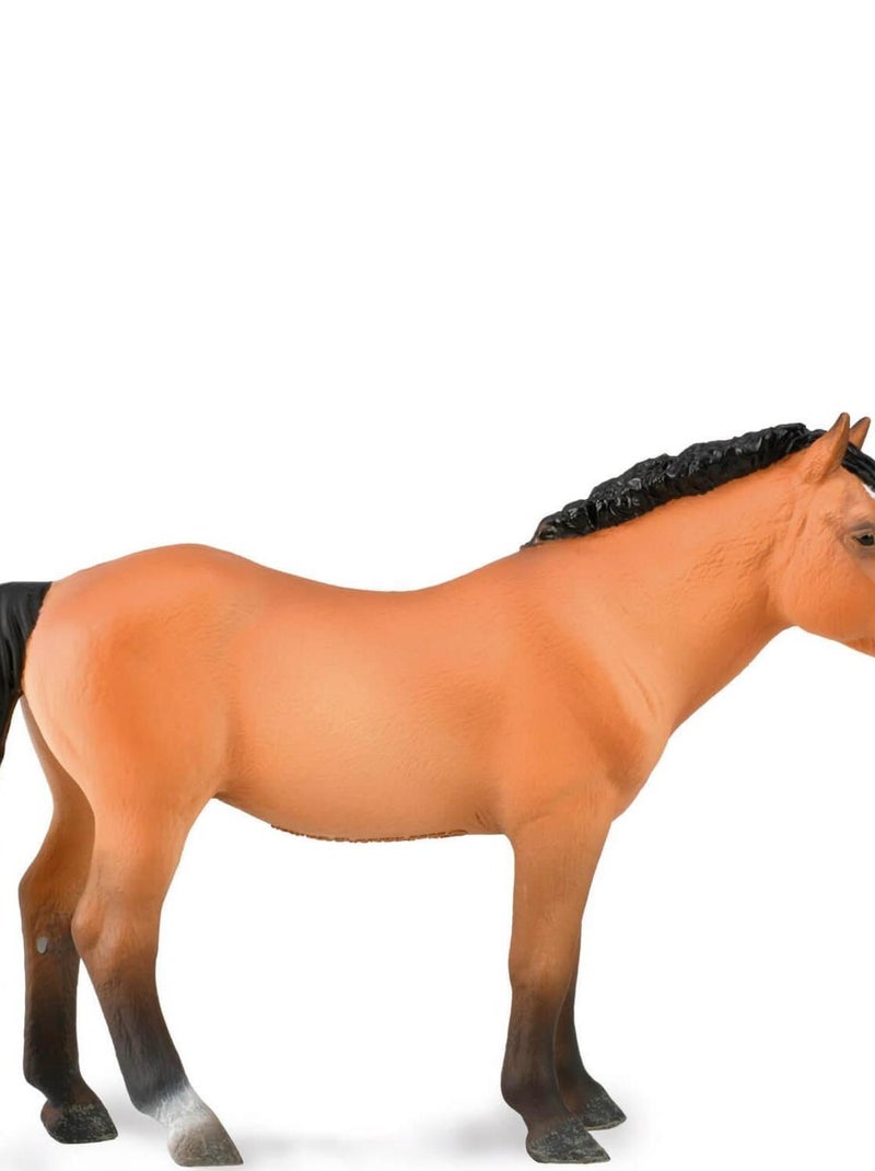 Figurine Cheval XL : Étalon Mongol Couleur Marron N/A - Kiabi