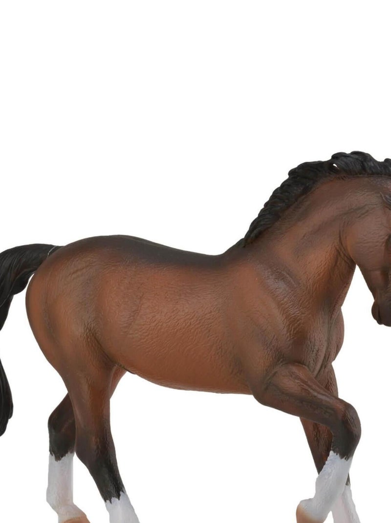 Figurine Cheval XL : Etalon Warmblood Bai N/A - Kiabi