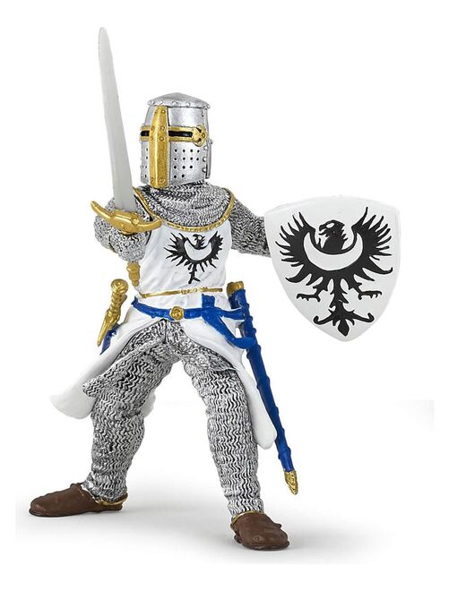 Figurine Chevalier blanc à l'épée - Kiabi