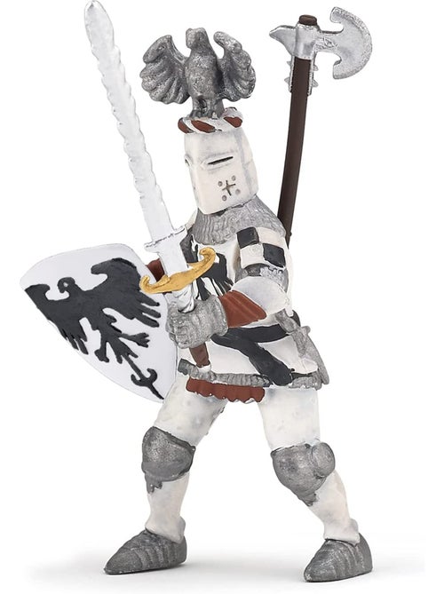 Figurine Chevalier blanc au cimier - Kiabi