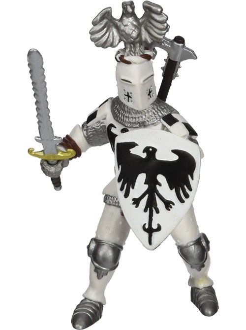 Figurine Chevalier blanc au cimier - Kiabi
