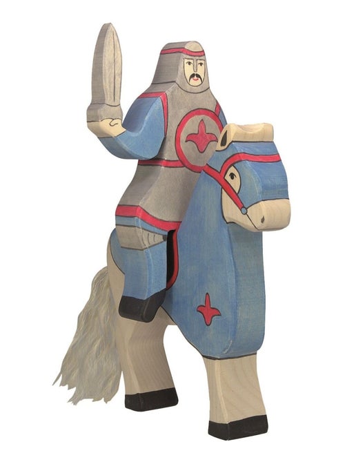Figurine Chevalier bleu avec épée - Kiabi