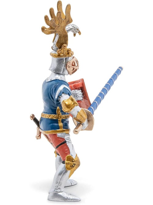 Figurine Chevalier bleu fleur de lys - Kiabi