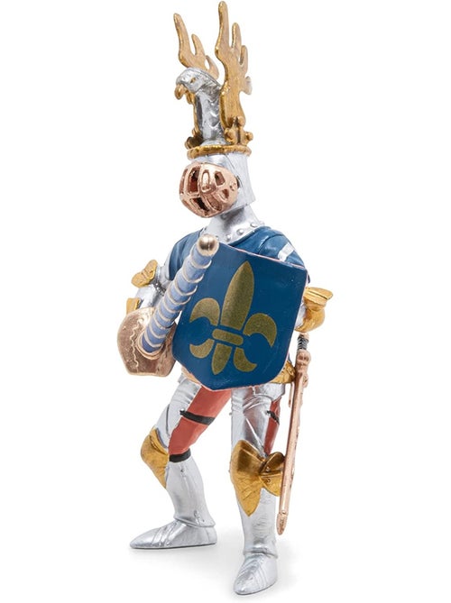 Figurine Chevalier bleu fleur de lys - Kiabi