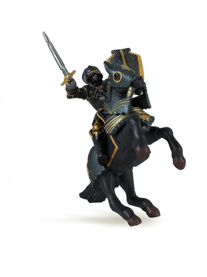 Figurine Chevalier en armure noire Blanc - Kiabi