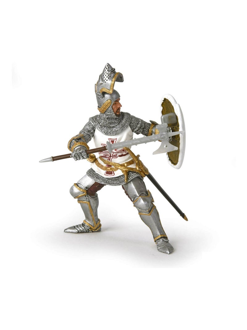 Figurine Chevalier Teutonique Gris - Kiabi