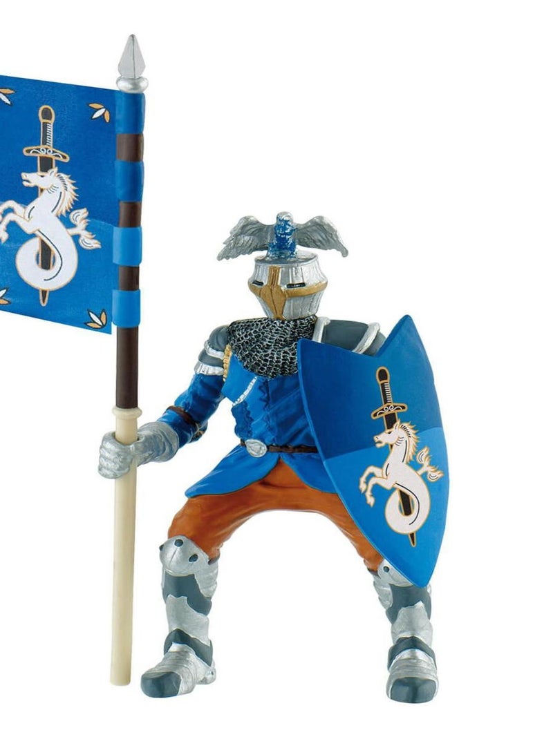 Figurine chevalier tournoi bleu N/A - Kiabi