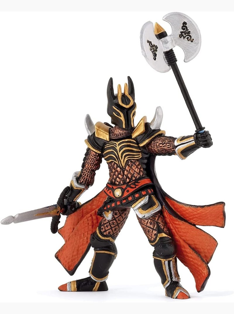 Figurine Chevalier triple hache Noir - Kiabi