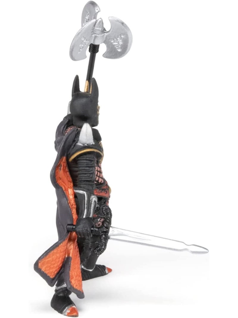 Figurine Chevalier triple hache Noir - Kiabi
