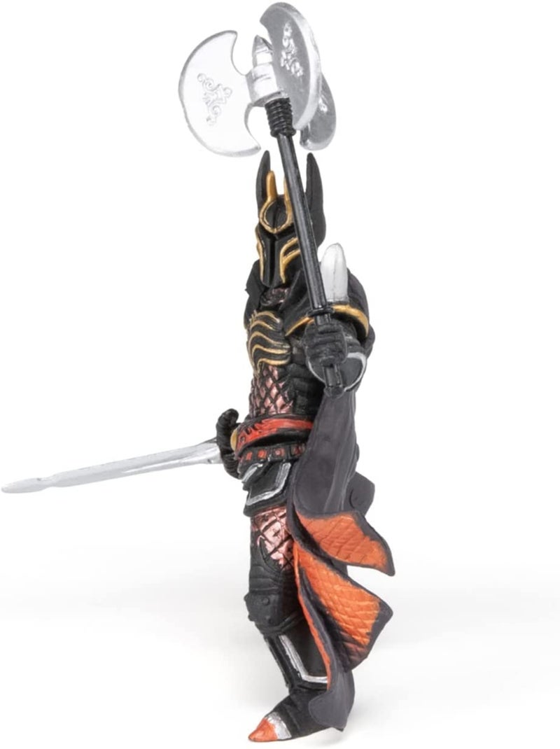 Figurine Chevalier triple hache Noir - Kiabi