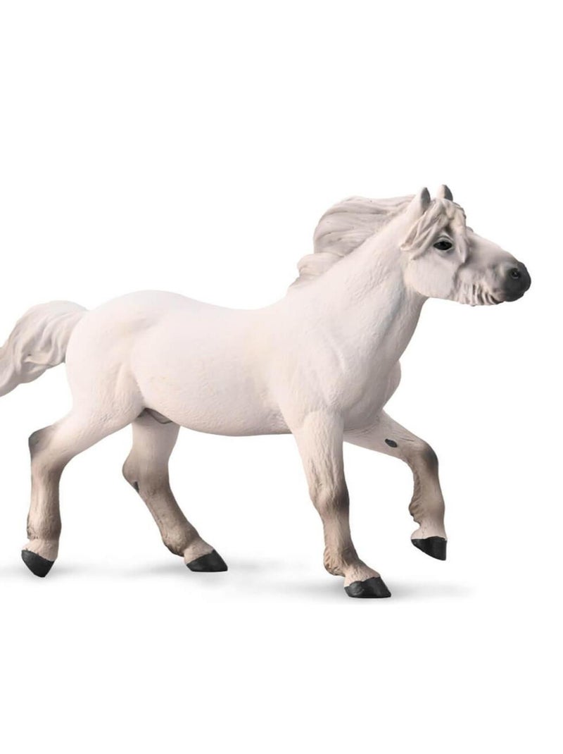 Figurine Chevaux (XL): Étalon Yakoutien Gris N/A - Kiabi