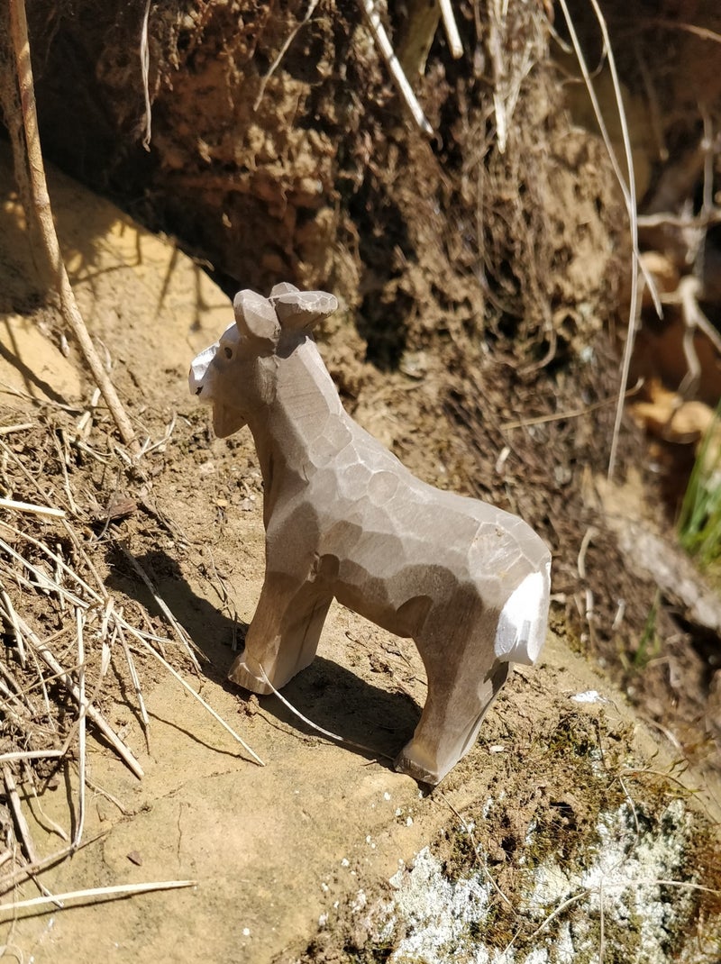 Figurine Chèvre Gris - Kiabi