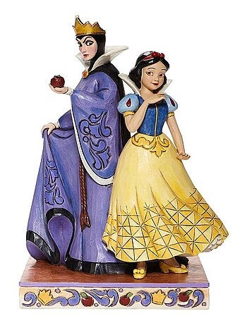 Figurine collection Blanche Neige et La Reine
