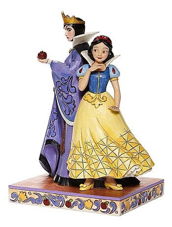 Figurine collection Blanche Neige et La Reine