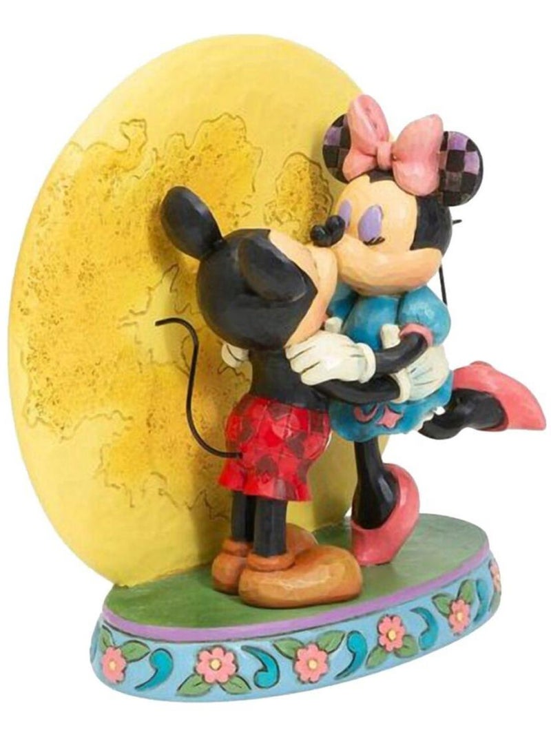 Figurine Collection Mickey et Minnie Jaune - Kiabi