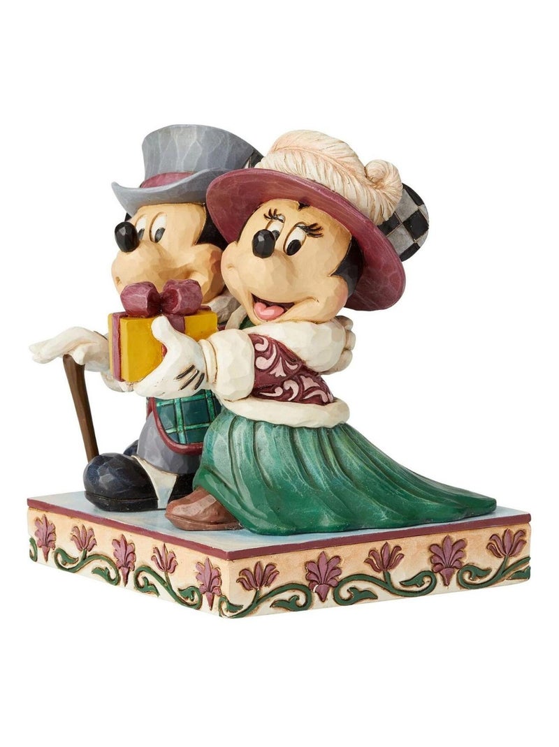 Figurine Collection Mickey et Minnie Multicolore - Kiabi