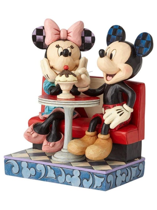 Figurine Collection Mickey et Minnie Soda - Kiabi