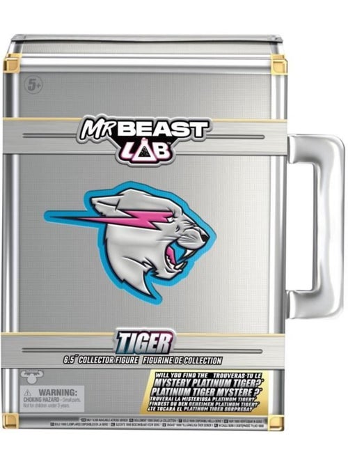 Figurine collector - moose toys - tigre mr. Beast lab - 8,8 cm, collection - Kiabi