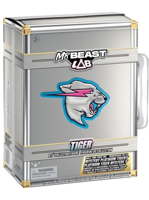 Figurine collector - moose toys - tigre mr. Beast lab - 8,8 cm, collection - Kiabi