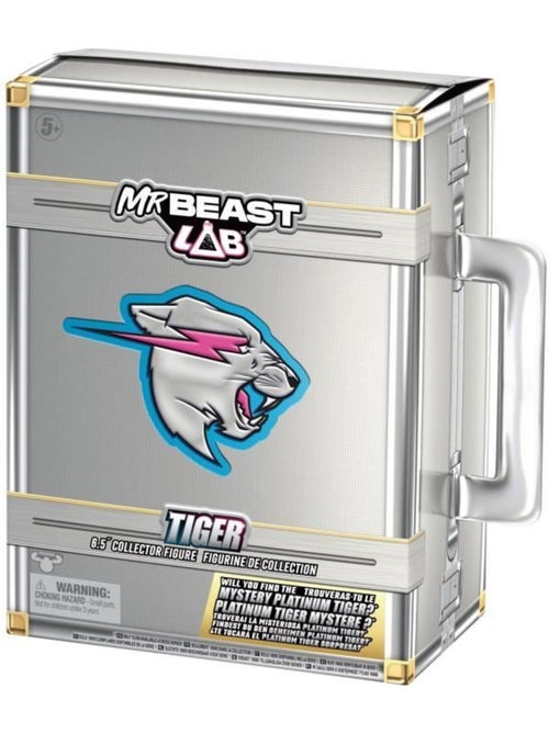 Figurine collector - moose toys - tigre mr. Beast lab - 8,8 cm, collection - Kiabi