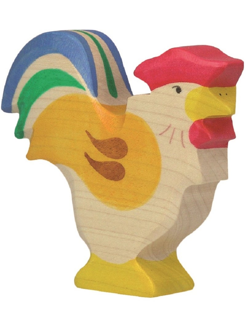 Figurine Coq Rouge - Kiabi