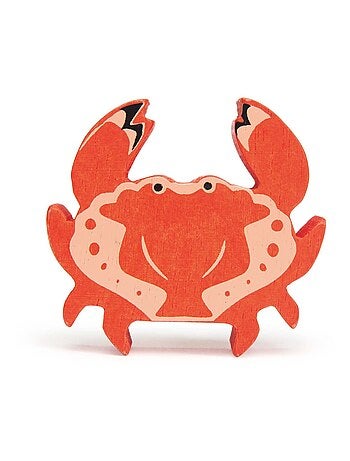 Figurine Crabe en bois