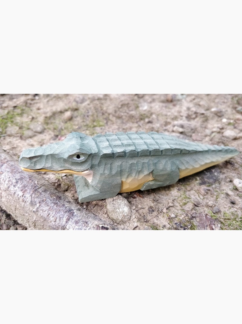 Figurine crocodile Vert - Kiabi