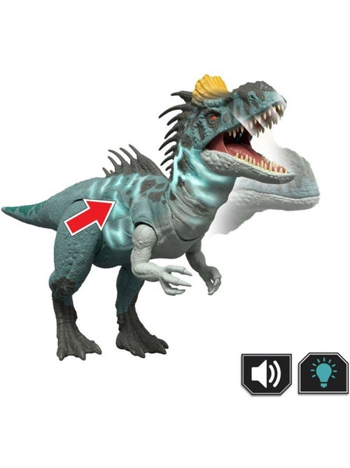 Figurine cryolophosaurus interactif sons et lumières - jurassic world jurassic world - Kiabi