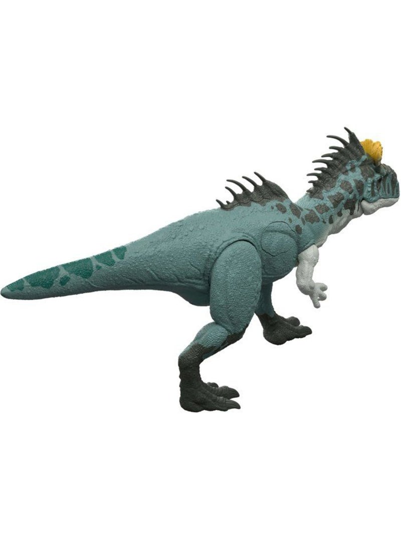 Figurine cryolophosaurus interactif sons et lumières - jurassic world jurassic world Vert - Kiabi