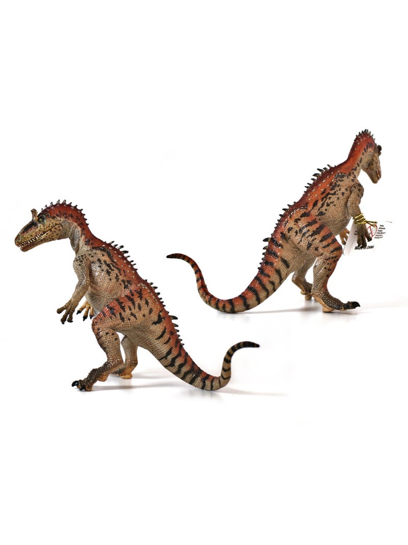 Figurine Cryolophosaurus Marron - Kiabi