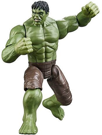 Figurine d'action - hulk 29,5 cm articulée - hasbro, marvel spider-man