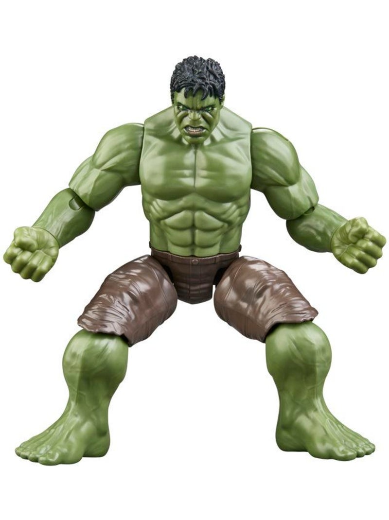 Figurine d'action - hulk 29,5 cm articulée - hasbro, marvel spider-man Vert - Kiabi