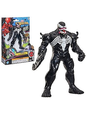 Figurine d'action - venom électronique 15 cm sons - hasbro marvel spider-man