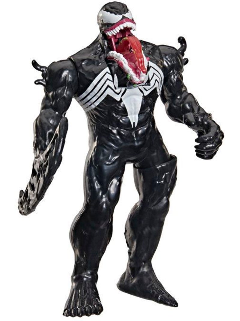 Figurine d'action - venom électronique 15 cm sons - hasbro marvel spider-man Noir - Kiabi