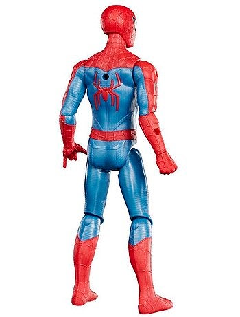 Figurine d'action 29 cm articulée titan series - hasbro, spider-man marvel