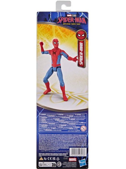 Figurine d'action 29 cm articulée titan series - hasbro, spider-man marvel - Kiabi