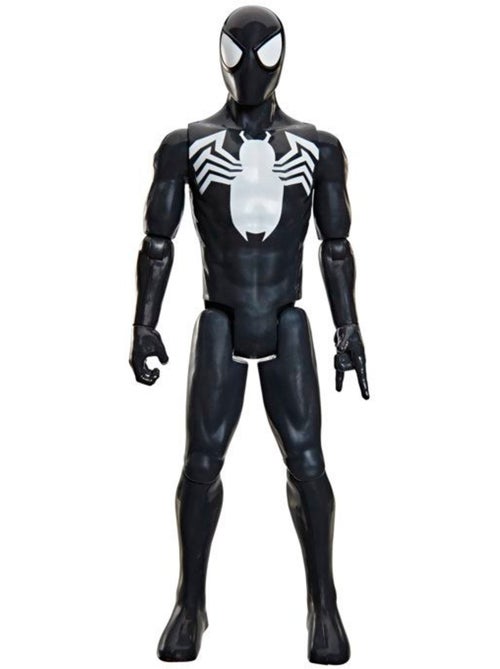 Figurine d'action 30 cm - spider-man costume noir - hasbro marvel spiderman - Kiabi