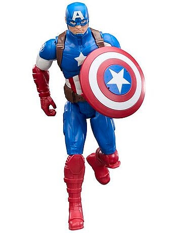 Figurine d'action 30 cm avec bouclier - Captain America - HASBRO Marvel Avengers