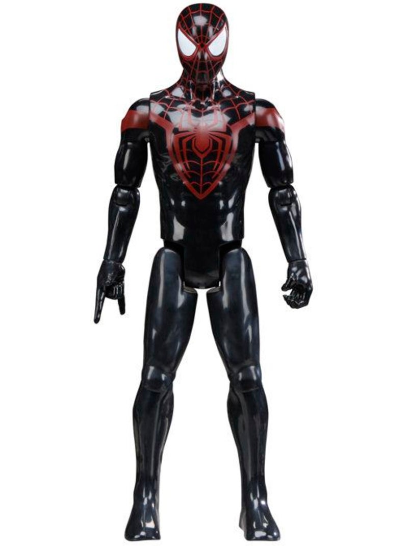 Figurine d'action 30 cm Miles Morales - HASBRO, Marvel Spider-Man Titan Series Bleu - Kiabi