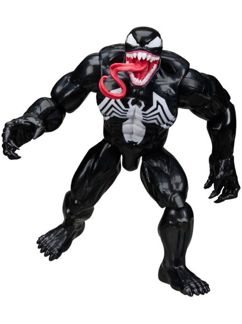 Figurine d'action venom 30 cm articulée - hasbro, marvel spider-man titan series Bleu - Kiabi