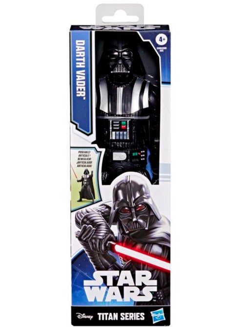 Figurine dark vador 30 cm, titan series, jouets de super-héros pour enfants, star wars, dès 4 ans - Kiabi