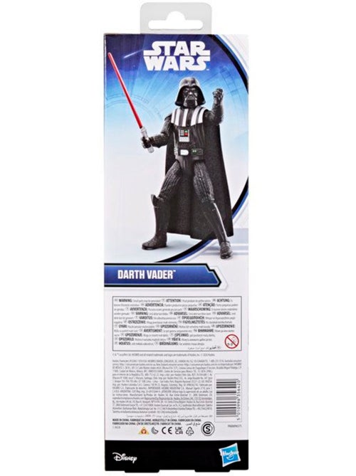 Figurine dark vador 30 cm, titan series, jouets de super-héros pour enfants, star wars, dès 4 ans - Kiabi