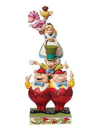 Figurine de Collection Alice au pays des merveilles et ses amis
