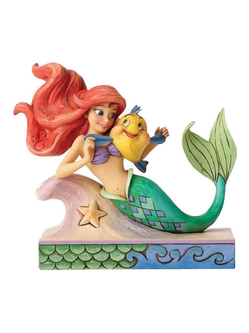 Figurine de Collection Ariel et Polochon Multicolore - Kiabi